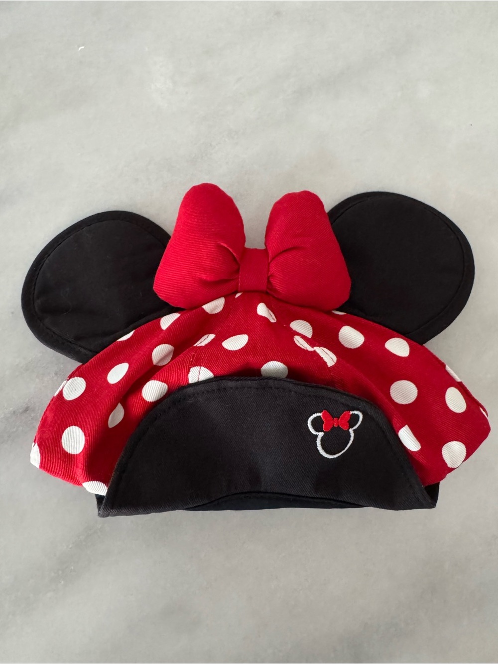 Disney Parks Minnie Mouse Polka Dot Ear Hat - Toddler